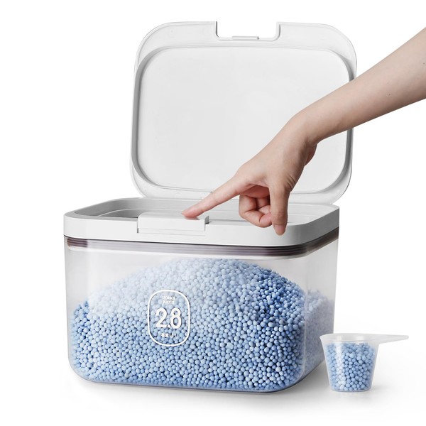 LivLab Mker LivLab Mker Laundry detergent dispenser with One-Press Lid,for