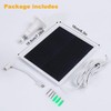 OuOudoit Solar Panel Charger for Ring Camera, Compatible with Ring