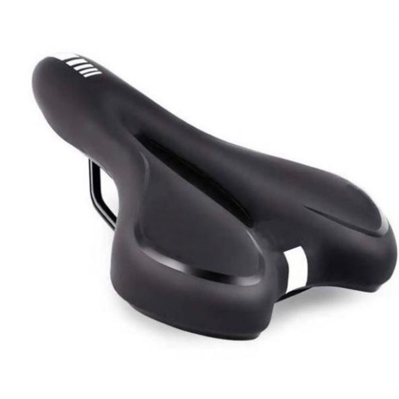 Keenso Cojín para Sillín de Bicicleta, Ergonómico, Amortiguador, Transpirable, Cómodo,