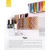 BURANO Nail Art Foil Glue Gel, 15ML 2 Bottles with