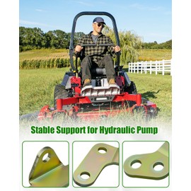 2Pcs Hydraulic Bracket Fit for Toro 110-6799 110-6798 Zero Turn Lawn Mower, Left and Right Hand Hydro Support