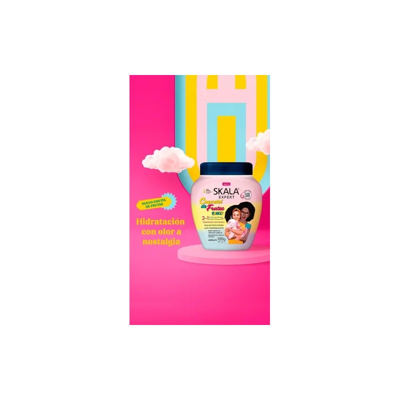 Crema Skala Coctel De Frutas Family 1000 Gr