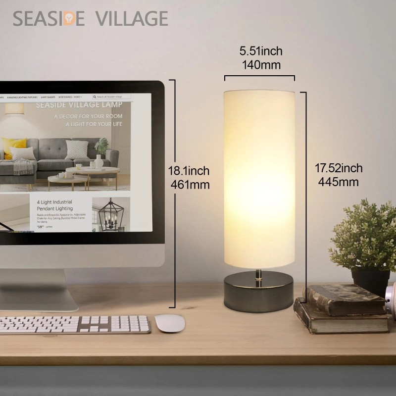 Seaside village Touch Control Table Lamp Bedside Minimalist Desk Lamp