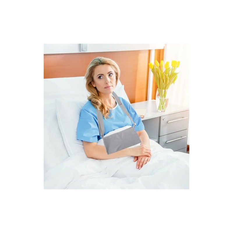 Toumett 2 PCS Mastectomy Drainage Pouch with 3 Pouch,Mastectomy Supplies,Adjustable