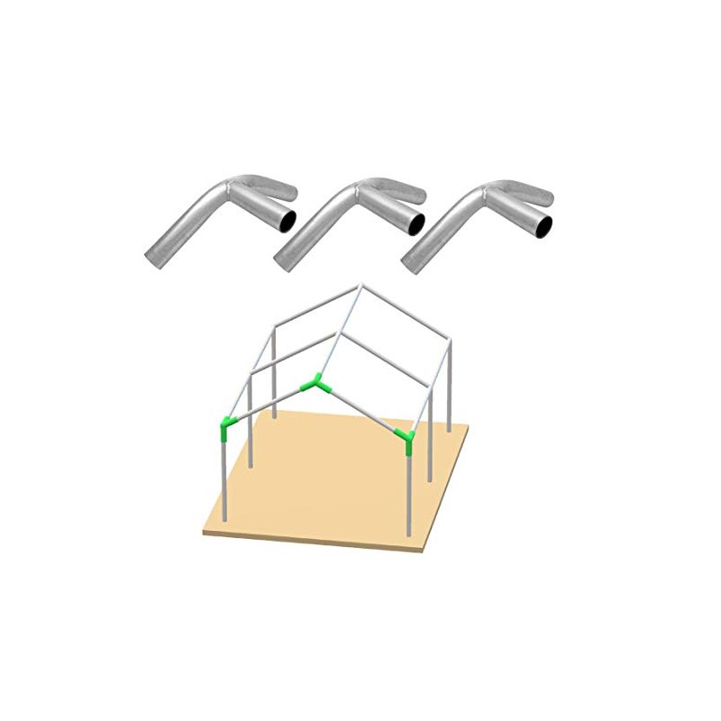 Canopy Tent Fittings 1-3/4" Connectors 3 Way, 4 Way Set