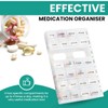 Generise 7 Day Pill Box with Removable Pill Boxes and