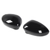 2 Pcs Door Side Rearview Mirror Cover Cap Left Right