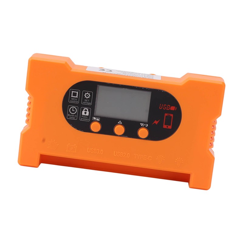 Solar Charge Controller 12V 24V Dual USB Type C Fast