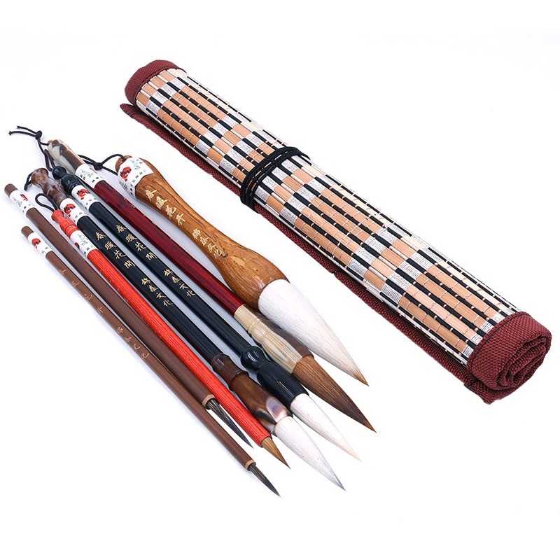 ANCLLO Excellent Chinese Calligraphy Brush Kanji Japanese Sumi Drawing Brush