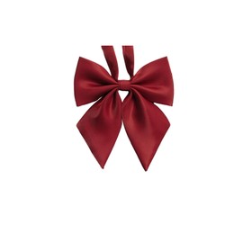 YFFSFDC Uniform, Ribbon, Tie, School Uniform, Accessories, DK JK, School Ribbon, Junior High School Students, Boys, Girls, Multicolored, red ribbon solid