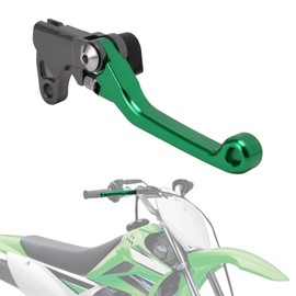 Motorcycle Brake Lever Pivot Levers Adjustable CNC for KLX 110 KLX110 KLX110L 2010-2023 Dirt Pit Bike Green