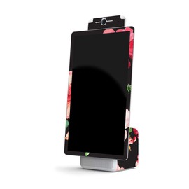 MightySkins Skin Compatible With Facebook Portal+ - Hibiscus | Protective, Durable, and Unique Vinyl Decal wrap cover | Easy To Apply, Remove, and Change Styles | Made in the USA