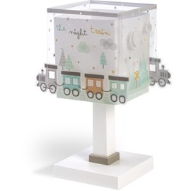Dalber Children's Table Lamp Bedside Lamp Children's Room Train Colours Training The Night Train, 63531, E14
