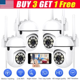 boykeep 1PC WiFi Security Camera Smart outdoor Night Vision Cam 2.4G 1080P Wired Camera