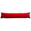Classic Home Store Red Velvet Draught Excluder French Patio Door