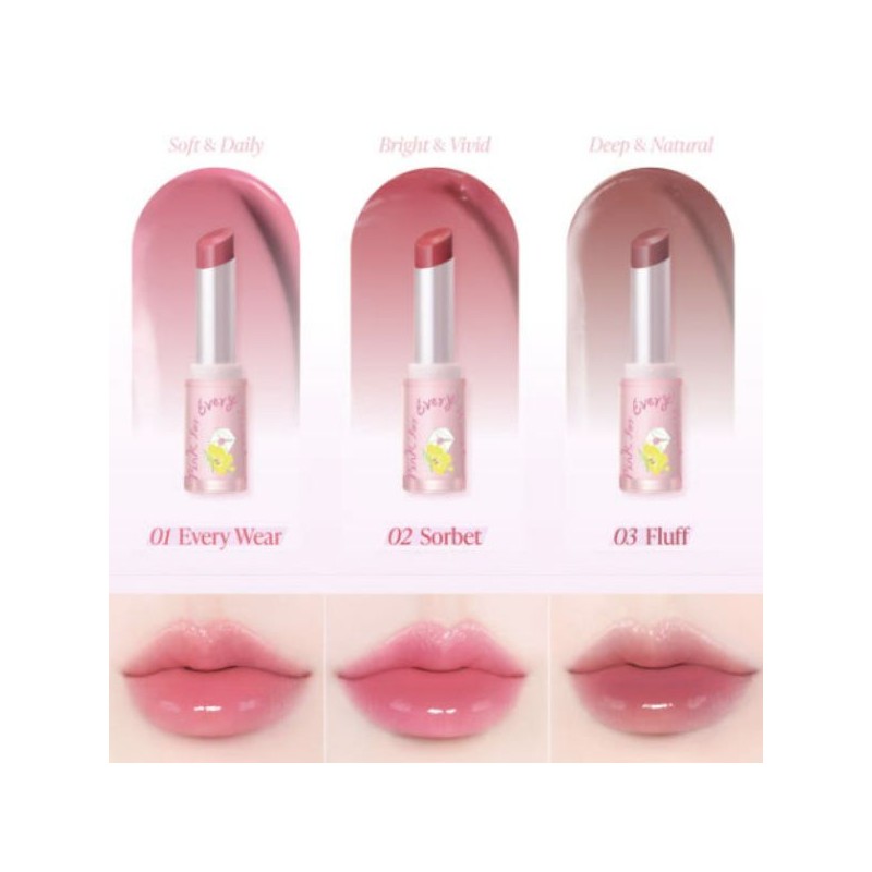 AGE20'S Care Glow Lip Balm 3.5g [Pink For Every Heart