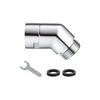 Walkinginrain 135 degrees Shower Head Elbow Adapter, Shower Arm Elbow