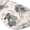 Organic Eye Pillow Lavender & Linseed "Wild Animals" for Relaxation,