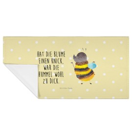 Mr. & Mrs. Panda 50 x 100 cm Hummel Fluffy Hand Towel, Gift, Baby, Bee, Large, Flower, Good Mood, Animal Motifs, Animals, Bath Towel, Funny