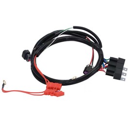 QSDJLM 7L5533A226T Electric Dual Fan Upgrade Wiring Harness for 1999-2006 ECU GM Silverado Yukon Dual Electric Fan Relay Kit