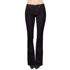 Hybrid & Company Women's Slim Boot Cut Stretch Pants, Jegging-Black, 20 Plus