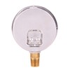 MEASUREMAN 2-1/2inch Dial Size, Glycerin Filled Pressure Gauge, 0-300psi/kpa, 304