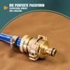 Poppstar Set of 2 Brass Quick Coupling System Geka on