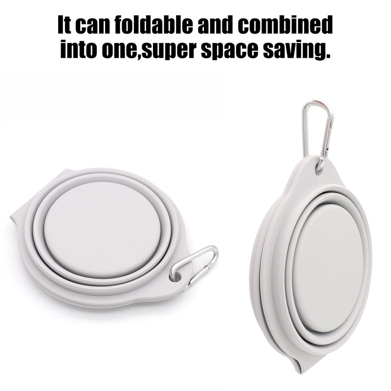 Dog Bowls Travel Bowls 2 in 1 Integrated Foldable No