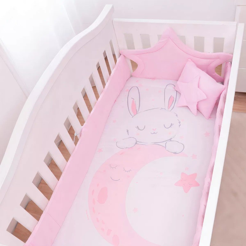 Chiqui Mundo Edredon Para cuna Cama Cuna Corral Baby Moon