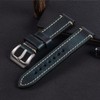 EACHE 22mm Leather Watch Straps, Imported Oil Waxed Leather Watch