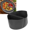 6QT Silicone Slow Cooker Liners Resuable Leakproof 2 in 1