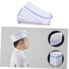 OFFSCH 40pcs Chef Caps Disposable Paper Hats Easy to Wear