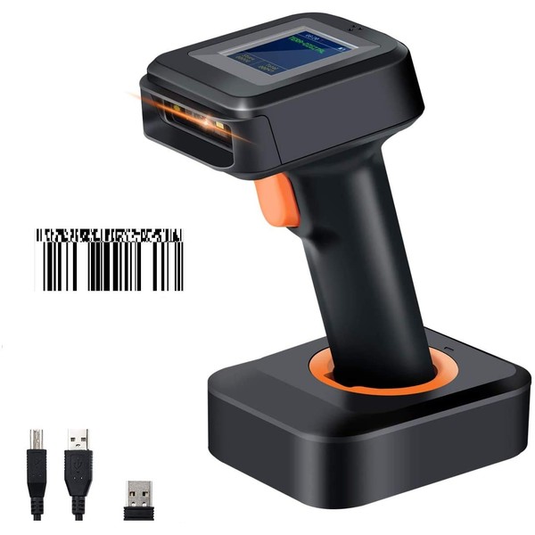 Tera Wireless Barcode Scanner, 1 Million Pixels, LED Display, Time