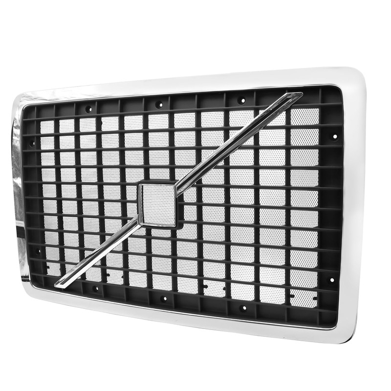 Chrome Front Grille with Bug Screen & Screws for 2004-2017