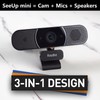 RayBit 3 in 1 Webcam - 2K HD USB C