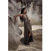 Women's Sleeveless Maxi Dress Elegant Open Back Party Cocktail Long