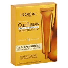 L'Oréal L'oreal OleoTherapy Self Heating Hot Oil 4 Tubes (YOU GET 4 BOXES PER ORDER!!!)