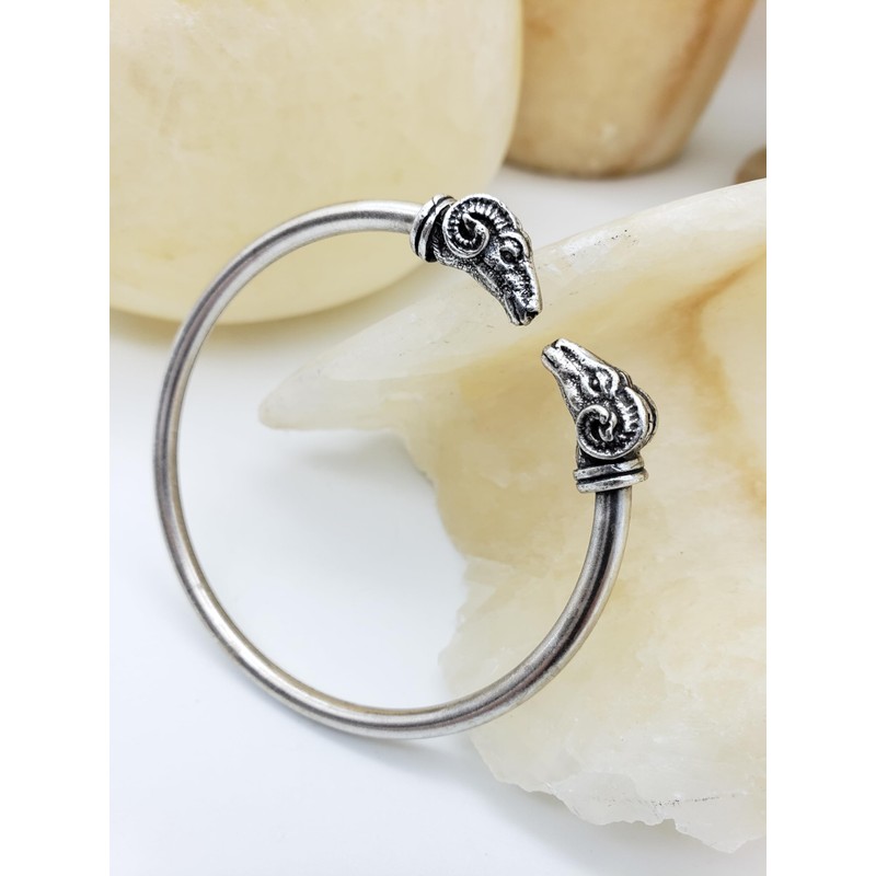 MUSEUM REPRODUCTIONS Ram Head Cuff Bracelet