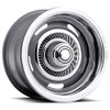 Vision Rally 55 Silver Wheel (15x8"/5x4.75")
