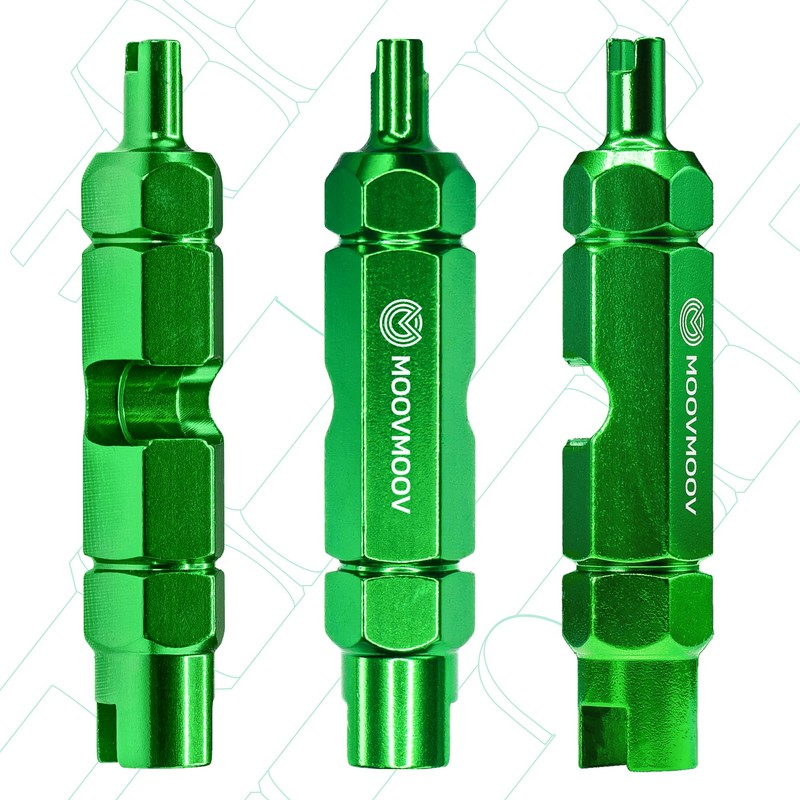 MOOVMOOV Double End Valve Extractor for Presta and Schrader Valves