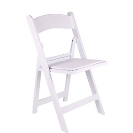 BTEXPERT Resin Folding Chair Vinyl Padded Seat Indoor Outdoor Lightweight Set for Home Event Party Picnic Kitchen Dining Church School Weddings