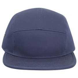 OTTO Wholesale 12 x Cap 5 Panel Camper Hat (004 - Navy) (OSFM - Adult)