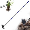 LAWFYMORI Weed Puller Tool with Long Handle, 60'' Weed Remover