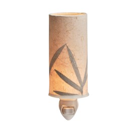 Eangee Home Design Paper Night Light Bamboo Shade Made of Handmade Paper 3 Inches Length x 3 Inches Width x 7 Inches Height (625 a)