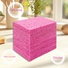 Cellulose Sponges, Large Size 4" x 6" x 1" -