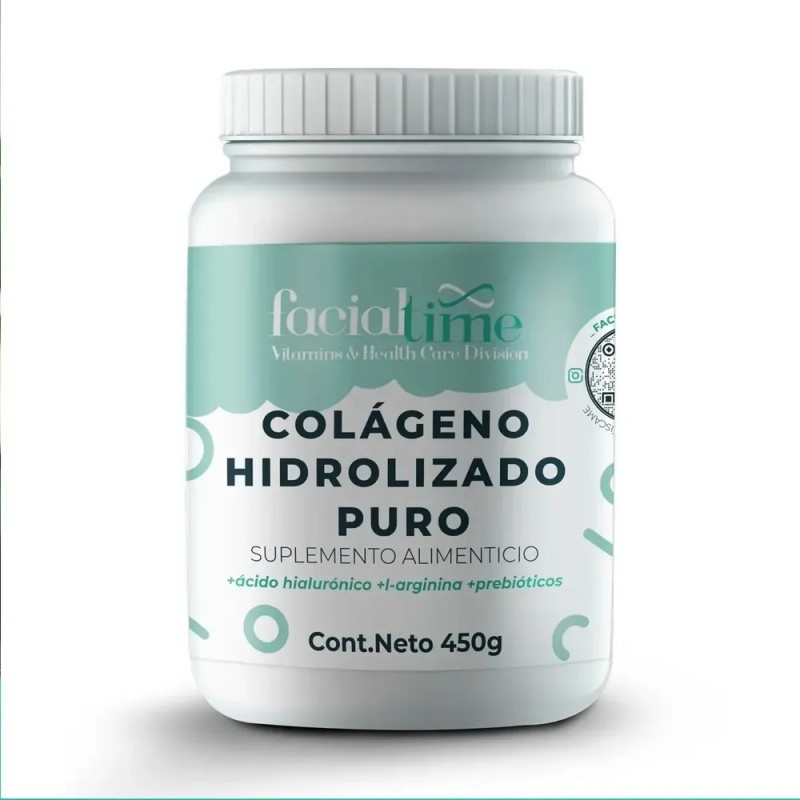 Kit 6 Colágeno Hidrolizado Puro + Ácido Hialurónico 450gr Cu