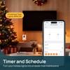 Linkind Matter Smart Plug with LED Night Light, Work with