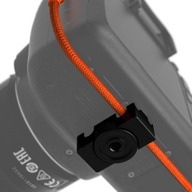 Kamera Kabel Lock Clamp, Haltekabelblock Clip aus Aluminiumlegierung mit 4 Rillen, USB-C Tethering Kabel Block Clip Clamp für alle DSLR Kameras Kabel