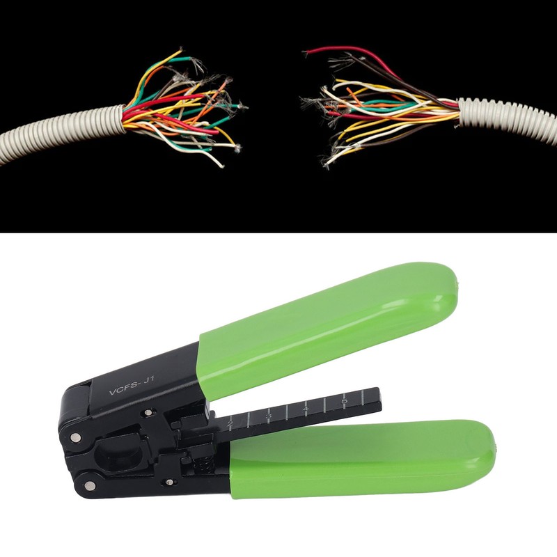 Optical Fiber Cable Stripper Portable Alloy Steel Fiber Stripping Pliers