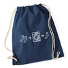 Hippowarehouse Socks washing machine mystery Drawstring Cotton School Gym Bag